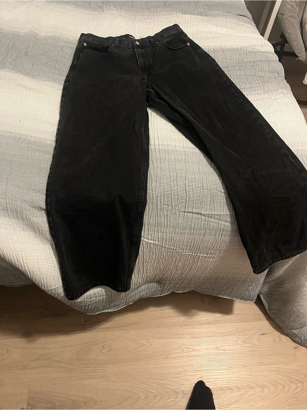 RSQ Black Relaxed Men’s Jeans